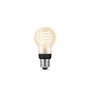 Bec LED inteligent vintage (decorativ) Philips Hue Filament Bulb A60 ,Bluetooth, E27, 7W (40W), 550 lm, lumina alba (2200-4500K)